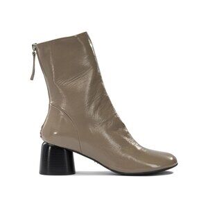 Halmanera Leather Zippered Ankle Boots IT 37.5 Women
